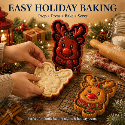 🔥Hot Sale🔥  - 🎄Christmas Mini Pie Mold Collection 🥧✨