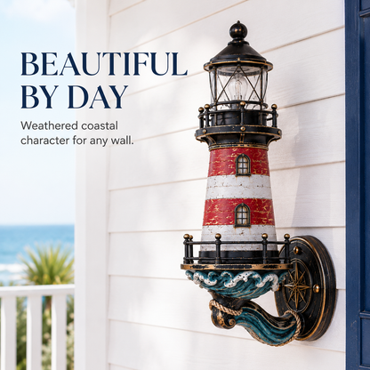 🔥Hot Sale🔥 - 🌊Vintage Coastal Lighthouse Wall Light