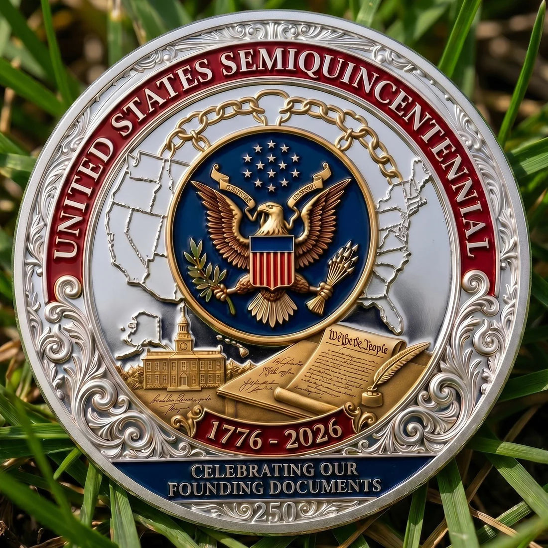 🔥Summer Sale 49% OFF🔥United States 250th Anniversary Commemorative Challenge Coin