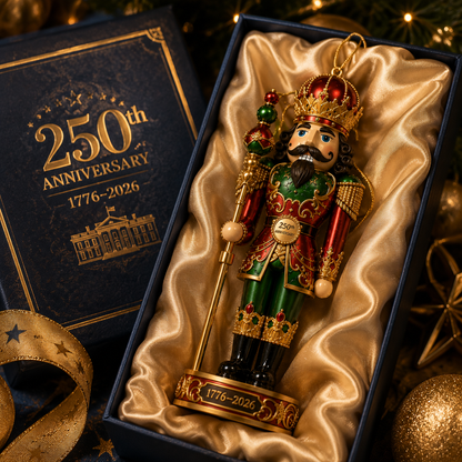 🔥2026 America 250th Anniversary Royal Nutcracker King Christmas Ornament