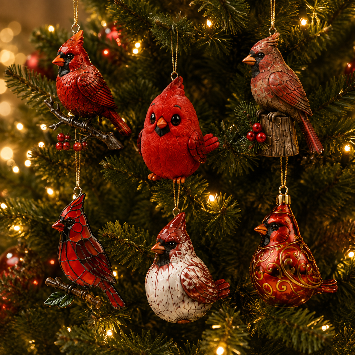🔥Last 50pcs✨Cardinal Christmas 24-Day Countdown Calendar – Limited Anniversary Edition