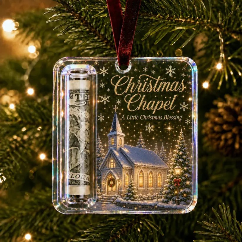 🔥Hot Sale🔥 - 🎄Christmas Cash Gift Ornament- Make Cash Feel Like A Real Christmas Gift💵