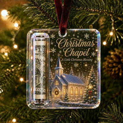 🔥Hot Sale🔥 - 🎄Christmas Cash Gift Ornament- Make Cash Feel Like A Real Christmas Gift💵