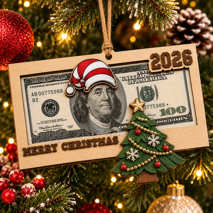 🎄Christmas Cash Gift Ornament - 2026 Christmas Money Ornament Set