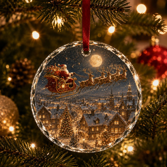 🔥Hot Sale🔥 - 🎄Christmas Ornament Set – Vintage Winter Wonderland Holiday Tree Decorations