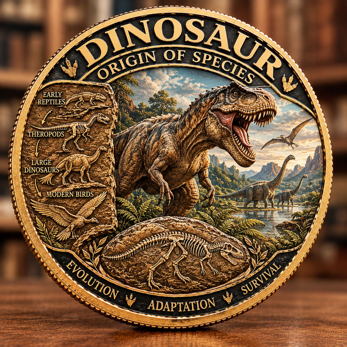 🔥Hot Sale🔥 - Origin of Species Commemorative Coin – Collectible Gift For Nature Lovers