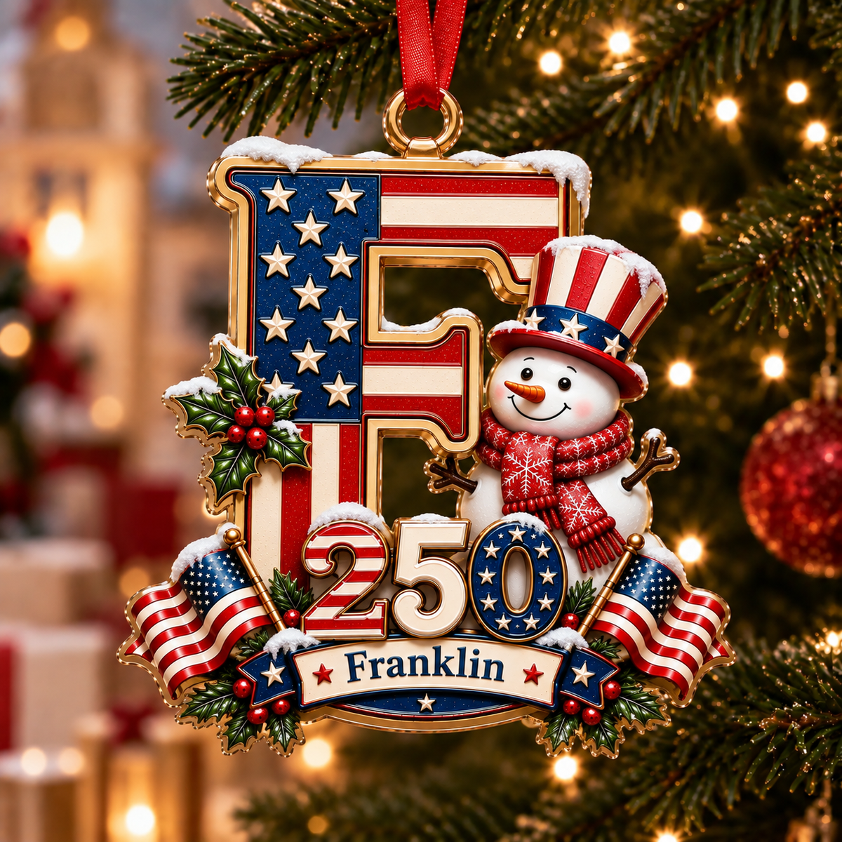 🇺🇸 A Personalized Christmas Keepsake Made Just for You 🎄