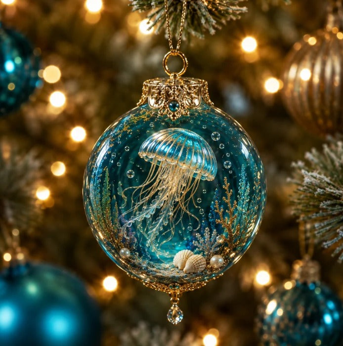 🌊 Ocean Wonderland Christmas Ornaments