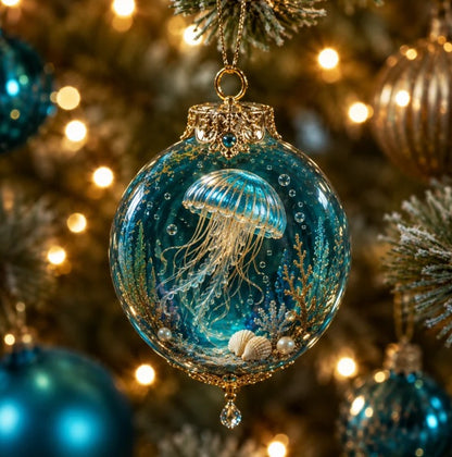 🌊 Ocean Wonderland Christmas Ornaments