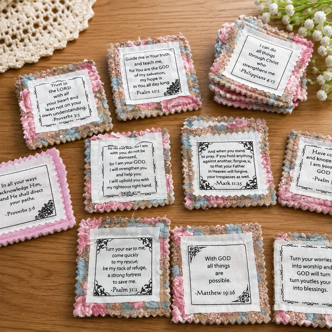 🔥Hot Sale🔥 - 🎁Pocket Prayers Fabric Panel