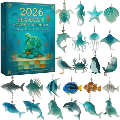 🔥Hot Sale🔥 - Sea Glass Christmas Tree Advent Calendar 2026