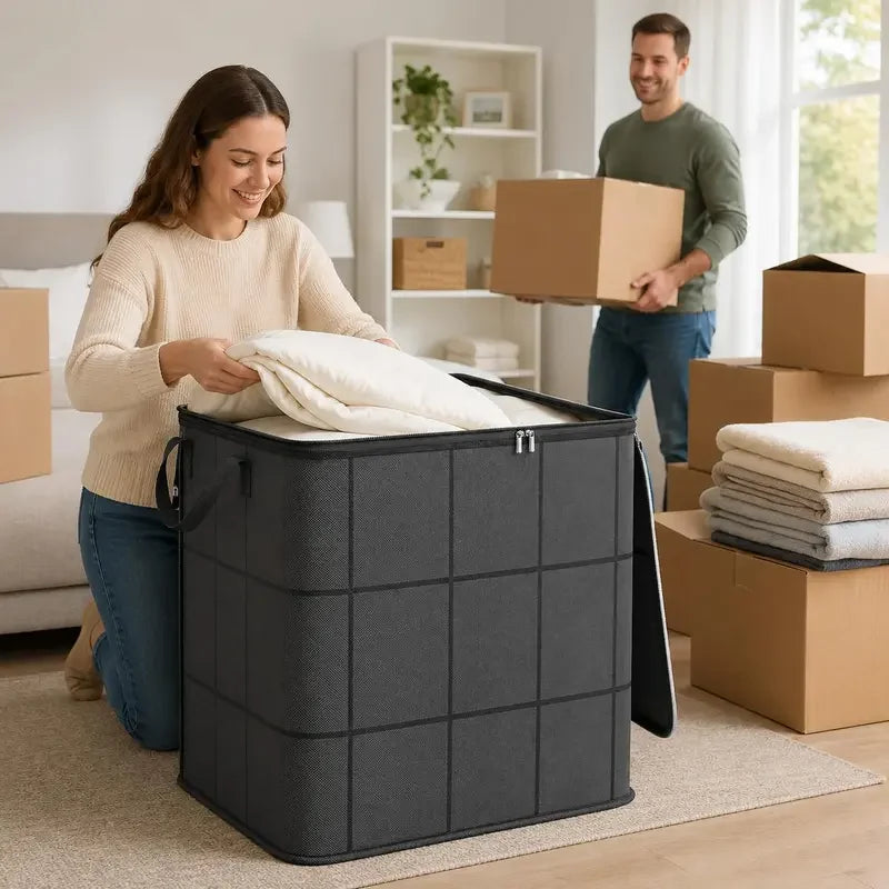 🔥Hot Sale 80%🔥 - XXL Foldable Storage Bag with Reinforced Handles