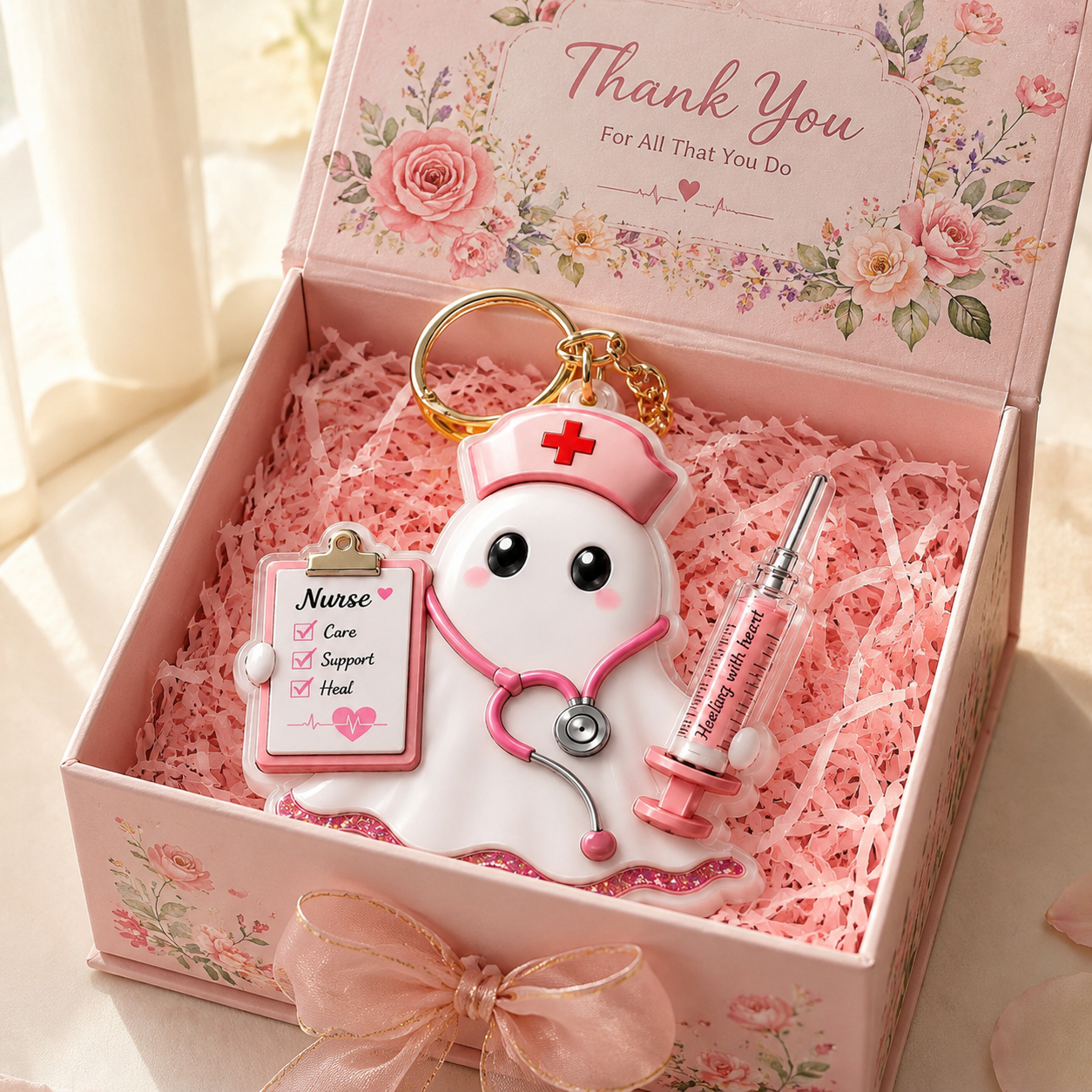 💉👩‍⚕️Cute Nurse Keychain