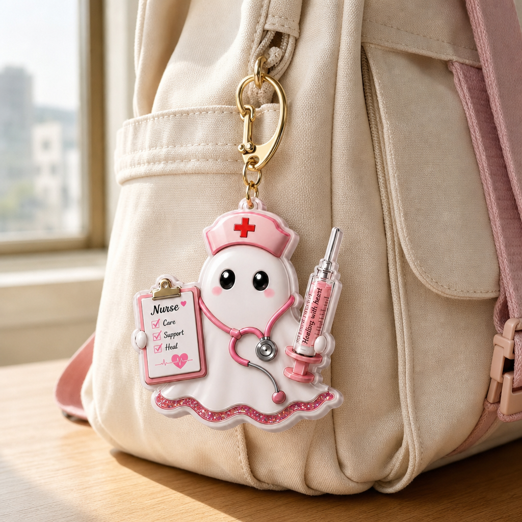 💉👩‍⚕️Cute Nurse Keychain