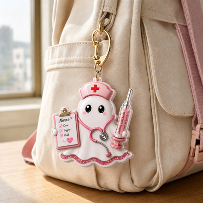 💉👩‍⚕️Cute Nurse Keychain