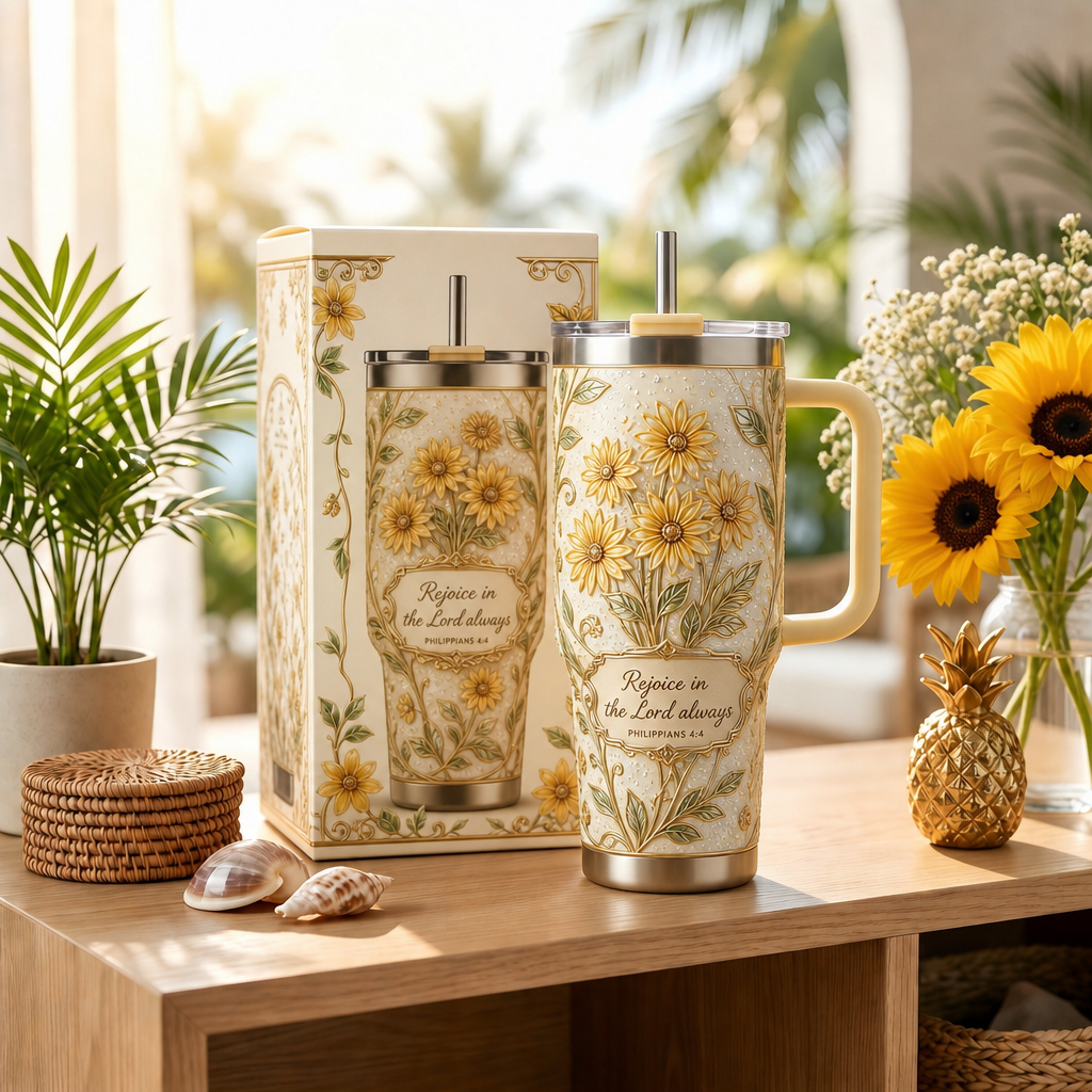 🔥Hot Sale🔥 - ✝️Faith & Hope Inspirational Tumbler