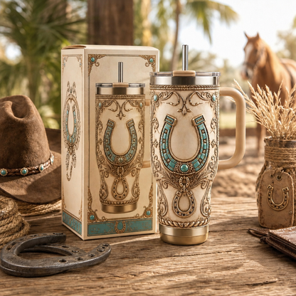 Wild & Free Horse Tumbler