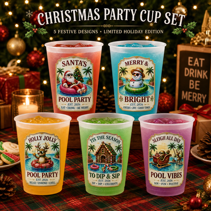 Christmas Party Cup Set