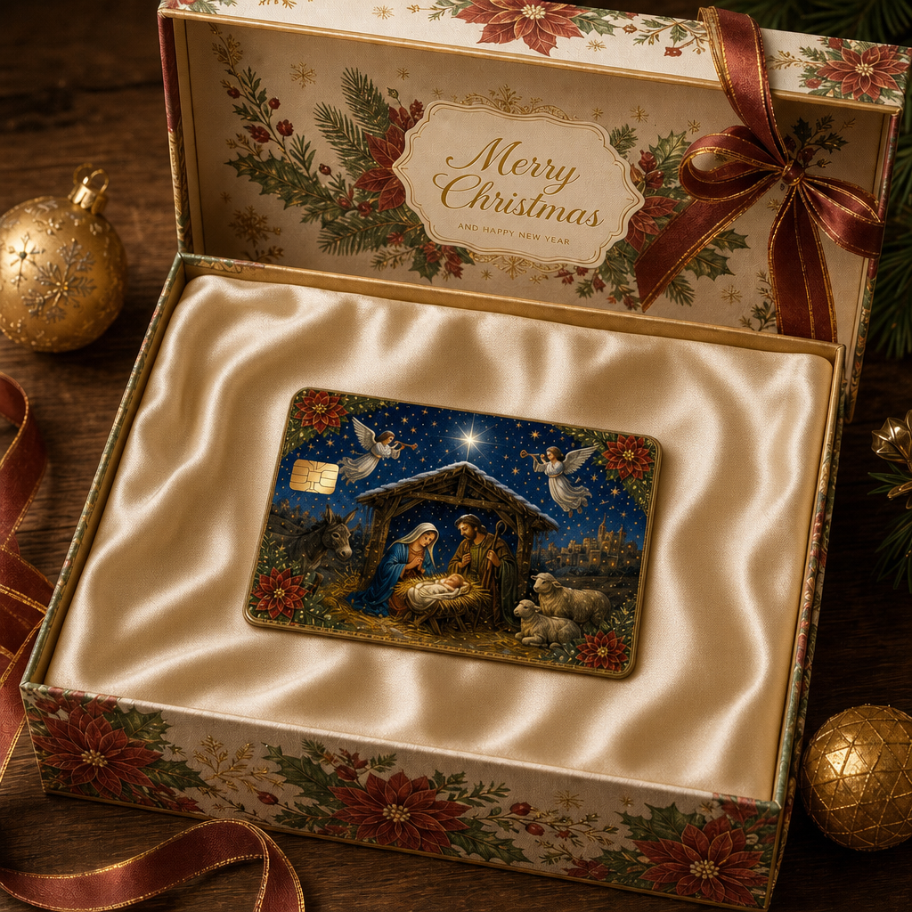 🎄Christmas Credit Card Sticker