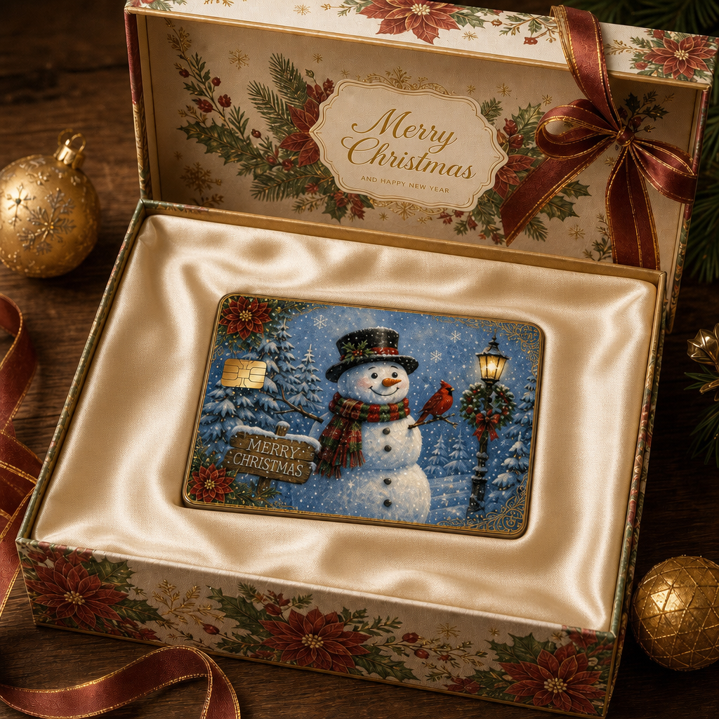 🎄Christmas Credit Card Sticker