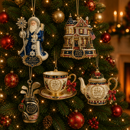 🔥Hot Sale🔥 - 🎄250th Anniversary Christmas Ornament