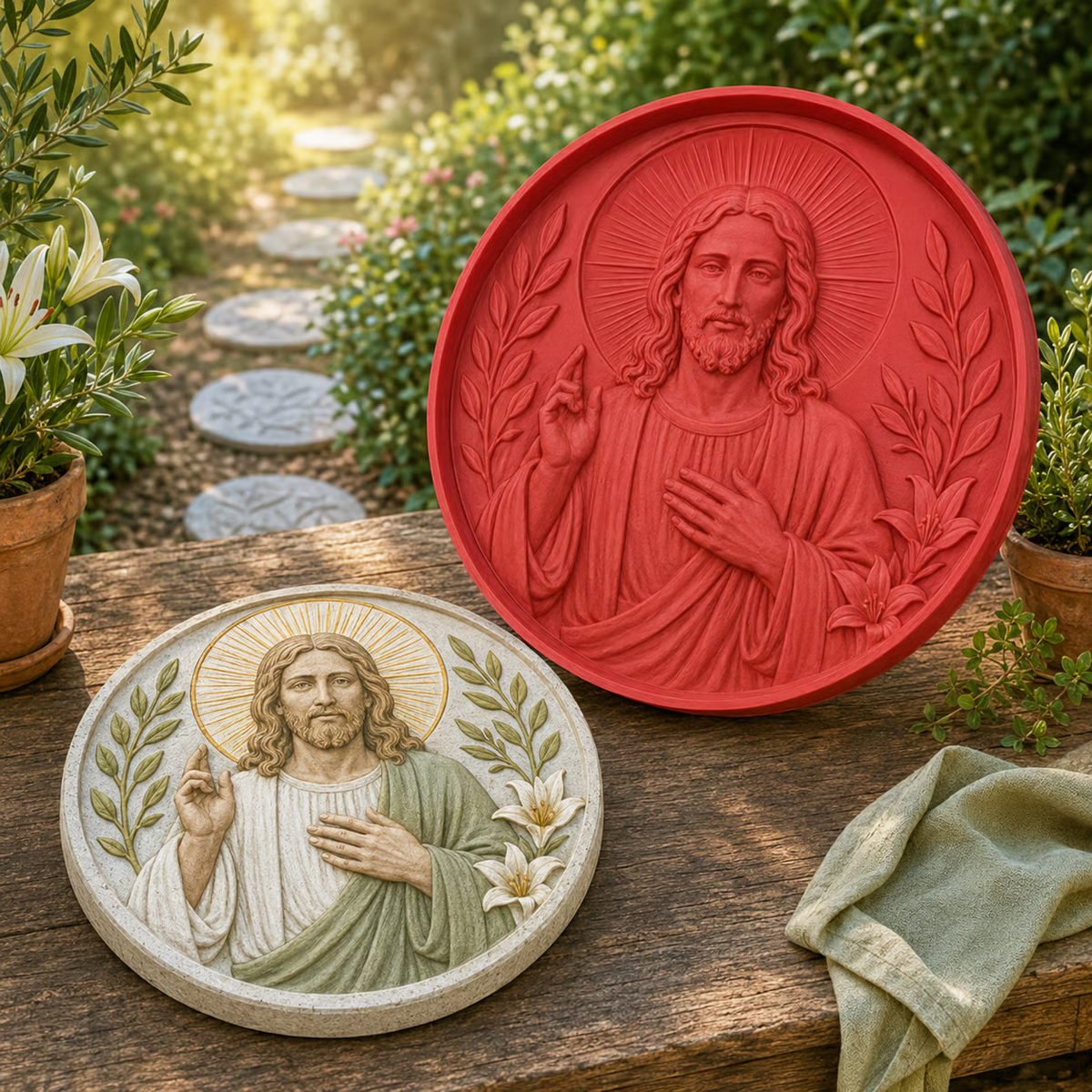 Garden Art Stepping Stone Mold