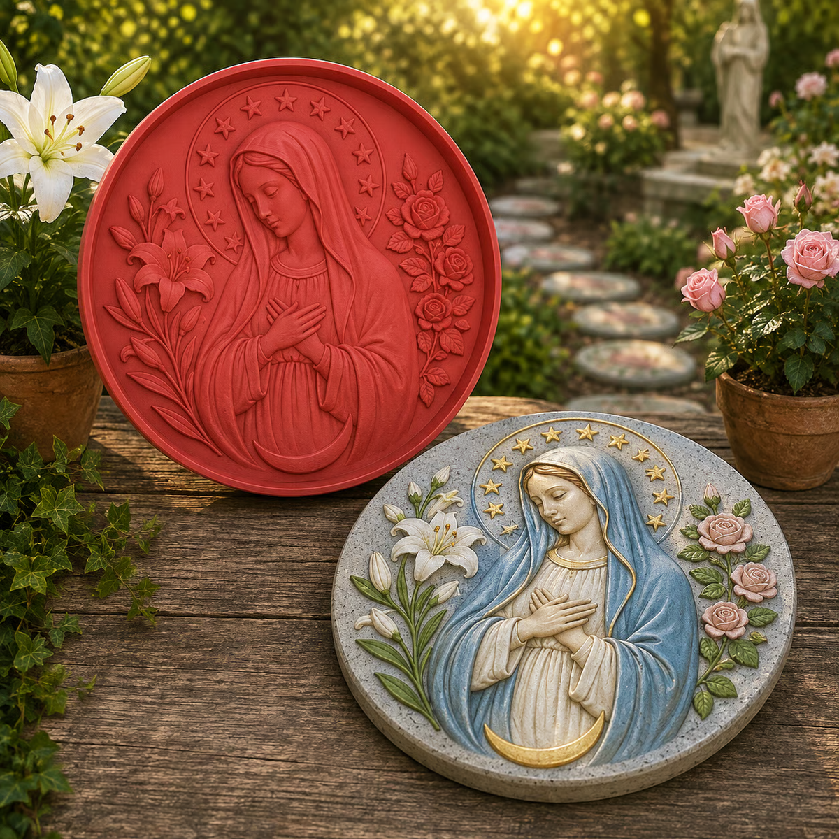 Garden Art Stepping Stone Mold