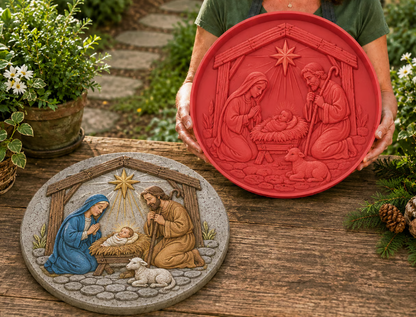 Garden Art Stepping Stone Mold