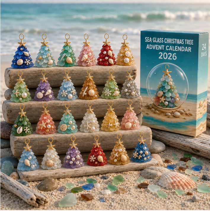🔥Hot Sale🔥 - Sea Glass Christmas Tree Advent Calendar 2026