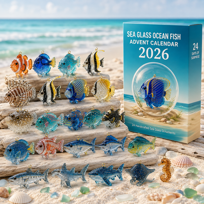 🔥Hot Sale🔥 - Sea Glass Christmas Tree Advent Calendar 2026