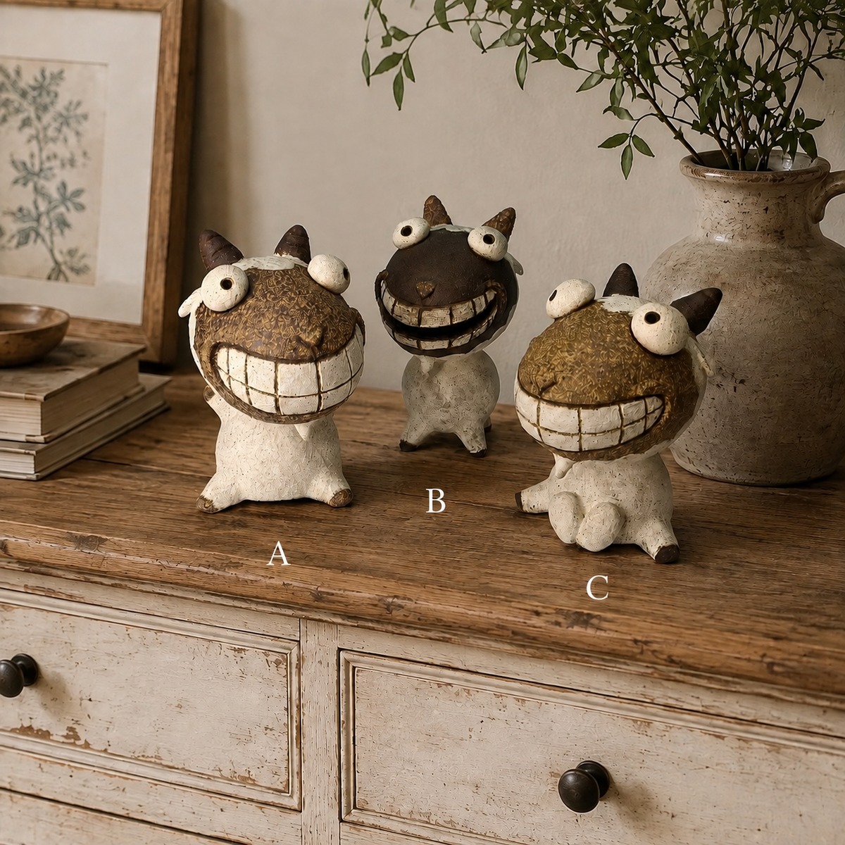 🐑 Whimsical Sheep Figurines