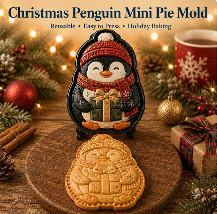 🔥Hot Sale🔥  - 🎄Christmas Mini Pie Mold Collection 🥧✨