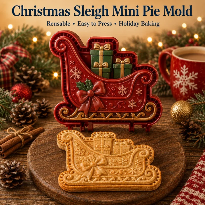 🔥Hot Sale🔥  - 🎄Christmas Mini Pie Mold Collection 🥧✨
