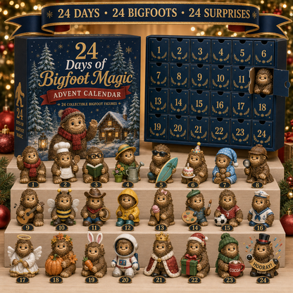 👣🎄 Bigfoot Advent Calendar 2026 – 24 Days of Wild Adventures 🎁🌲