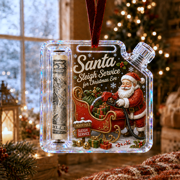 🎄Christmas Cash Gift Ornament - Christmas Eve Keepsake