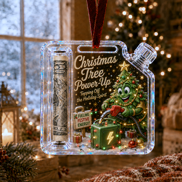 🎄Christmas Cash Gift Ornament - Christmas Eve Keepsake