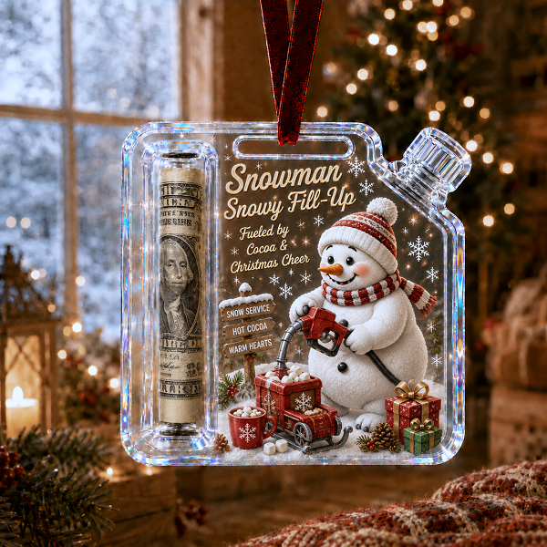 🎄Christmas Cash Gift Ornament - Christmas Eve Keepsake