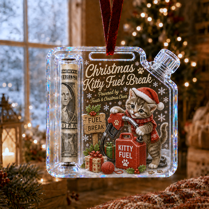 🎄Christmas Cash Gift Ornament - Christmas Eve Keepsake