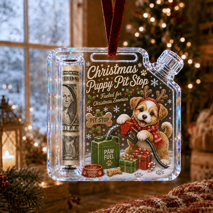 🎄Christmas Cash Gift Ornament - Christmas Eve Keepsake