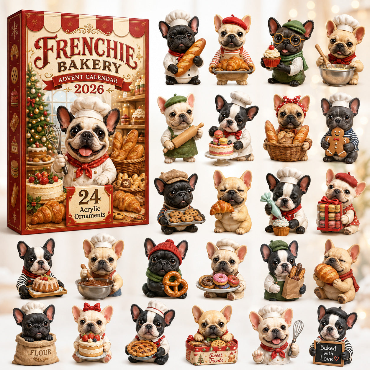 🐶Dog Lovers Christmas Advent Calendar – 24-Day Mystery Blind Box