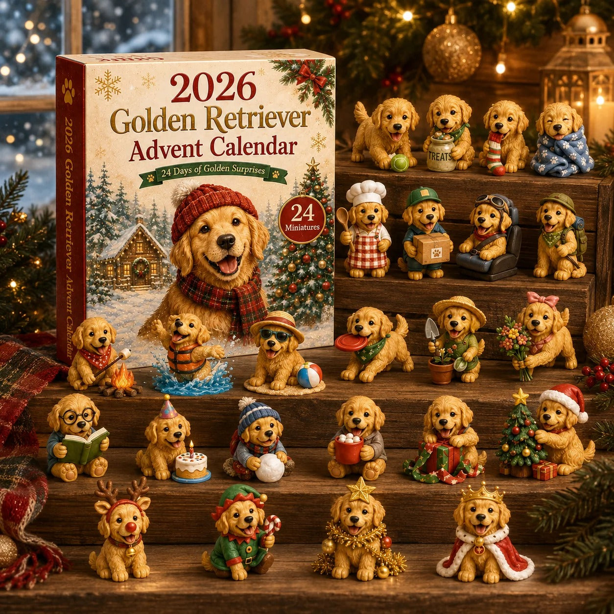 🐶Dog Lovers Christmas Advent Calendar – 24-Day Mystery Blind Box