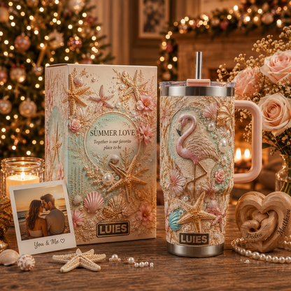 🔥Hot Sale🔥 - 💕 Personalized Summer Love Tumbler – A Sweet Gift Made Just for You