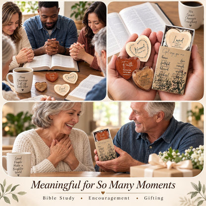 🔥Hot Sale🔥 - ✝️ Christian Pocket Heart Gift Set(Set of 12)