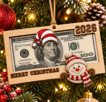 🎄Christmas Cash Gift Ornament - 2026 Christmas Money Ornament Set