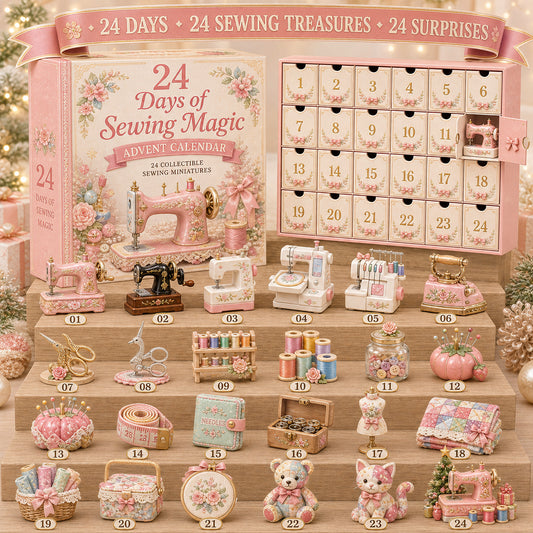 Sewing Advent Calendar 2026 – 24 Days of Miniature Sewing Surprises for Crafters & Quilters