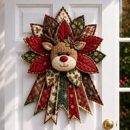 🔥Last 20 Pcs🔥 - 🎄Festive Quilted Christmas Door Hanging DIY Sewing Kit