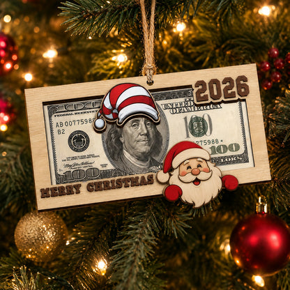 🎄Christmas Cash Gift Ornament - 2026 Christmas Money Ornament Set