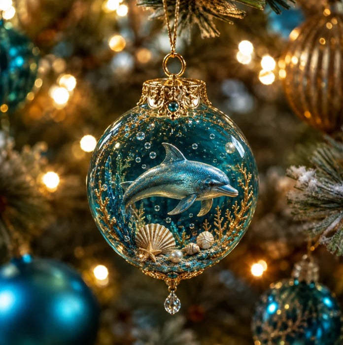 🌊 Ocean Wonderland Christmas Ornaments