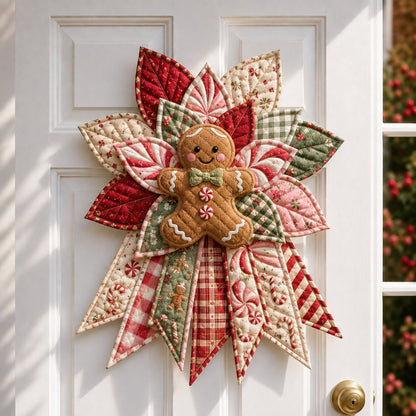 🔥Last 20 Pcs🔥 - 🎄Festive Quilted Christmas Door Hanging DIY Sewing Kit