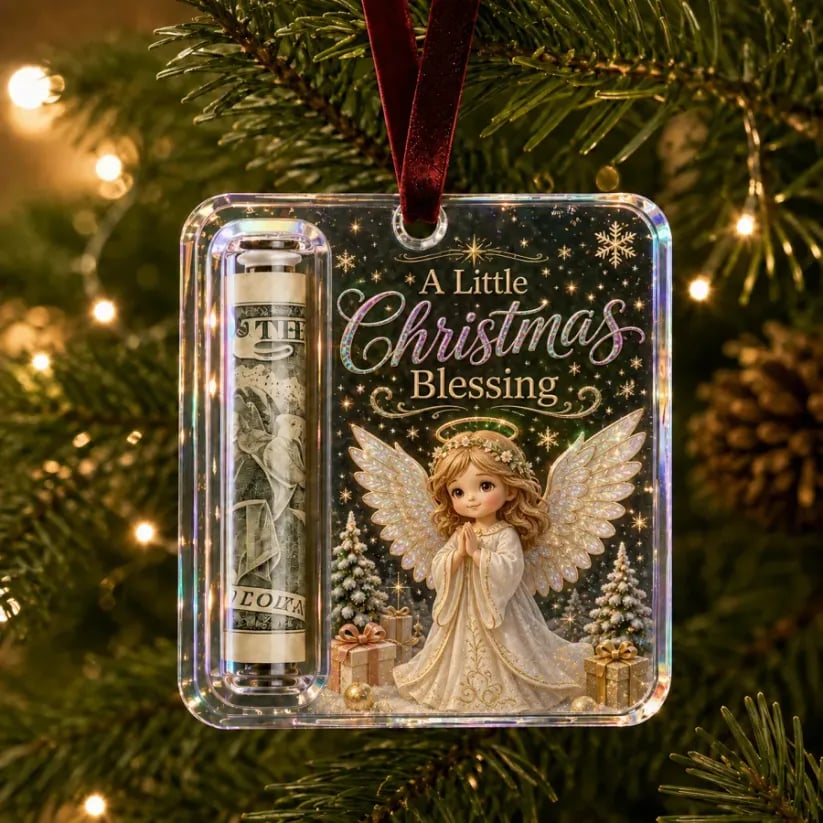 🔥Hot Sale🔥 - 🎄Christmas Cash Gift Ornament- Make Cash Feel Like A Real Christmas Gift💵